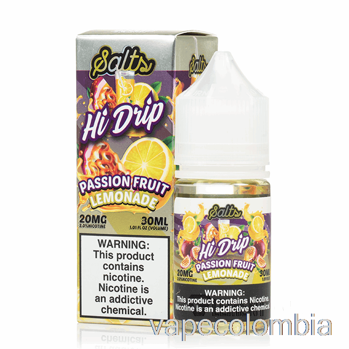 Limonada Desechable Vape De Maracuyá - Sales Hi-goteo - 30ml 20mg